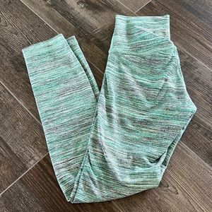 Lululemon High Rise Roll Down Wunder Under space dye Leggings - size 2